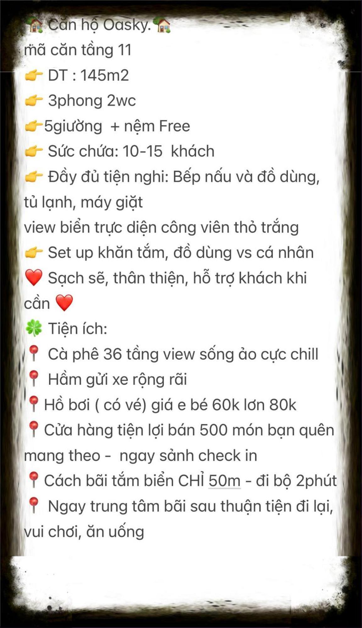 Can Ho "2" Oasky View Bien 3 Phong 5 Giuong- Oasky Sea View Apartment 붕타우 외부 사진