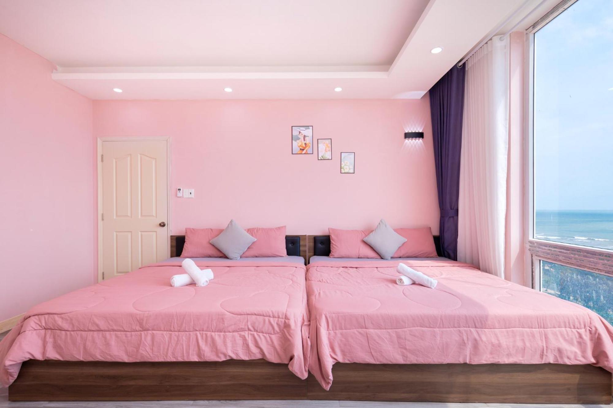 Can Ho "2" Oasky View Bien 3 Phong 5 Giuong- Oasky Sea View Apartment 붕타우 외부 사진