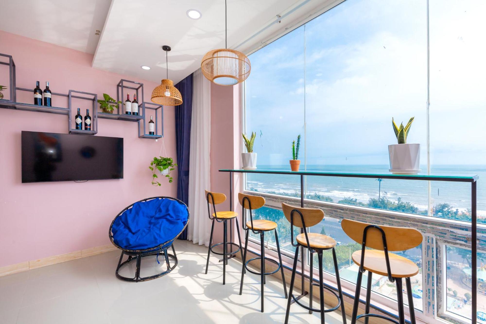 Can Ho "2" Oasky View Bien 3 Phong 5 Giuong- Oasky Sea View Apartment 붕타우 외부 사진